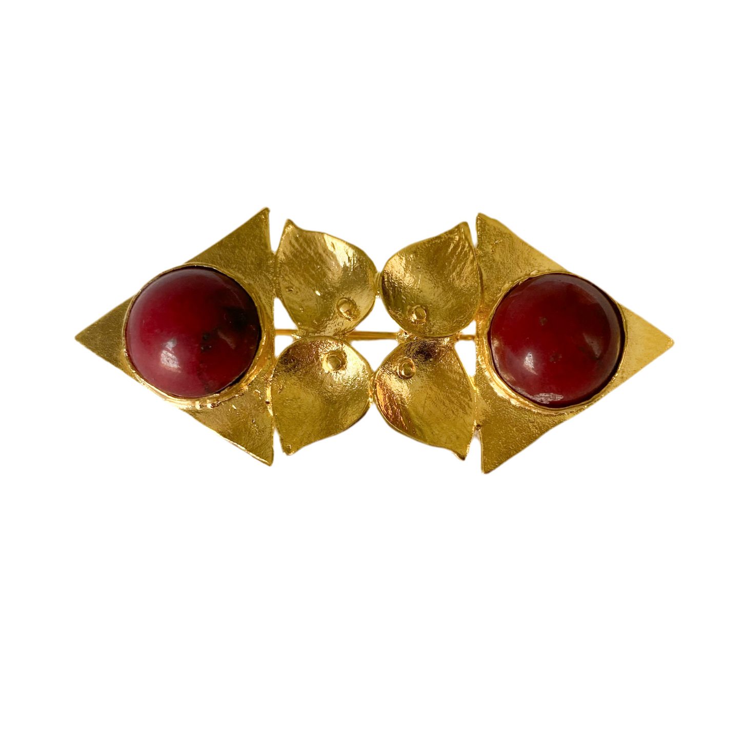 BROCHE EGIPTO BURDEOS