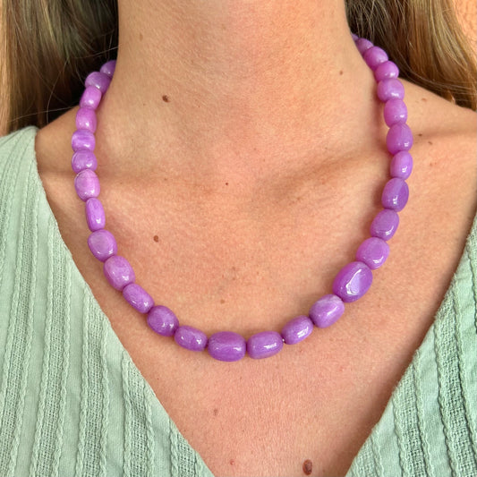 COLLAR BOLONIA MORADO