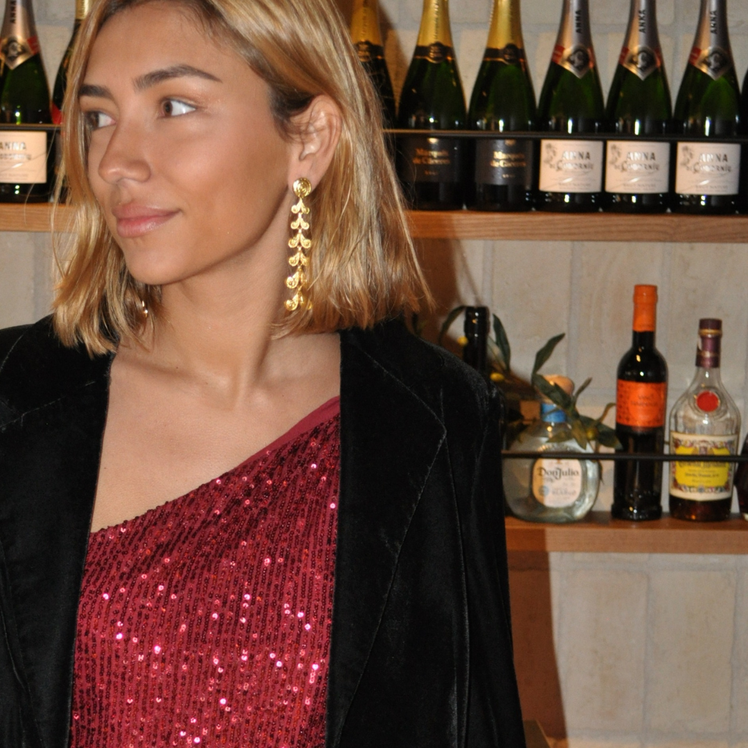 PENDIENTES ENREDADERA