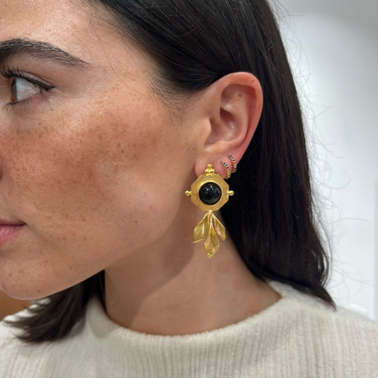 PENDIENTES VIOLETA